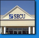 SECU Credit Union Sign